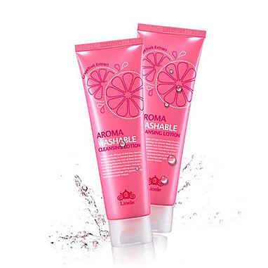 ЛЛ Гель для лица парфюмированный очищающий Lioele Aroma Washable cleansing lotion