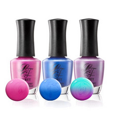 ЛЛ Лак для ногтей меняющий цвет  L'cret Reverse Nail Polish 