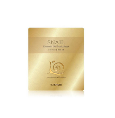 СМ Snail Маска для лица гидрогелевая с экстрактом улитки Snail Essential Gel Mask Sheet