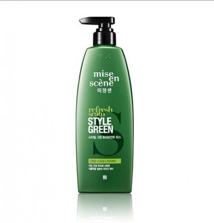 Кондиционер для волос Mise-en-Scene Style Green Refresh Scalp Rinse 550 мл.