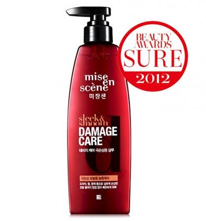 Шампунь для волос Mise-en-Scene Damage Care Sleek and Smooth Shampoo 550 мл